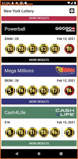 New York: Numbers & Results screenshot