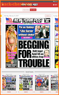 New York Post for Tablet screenshot