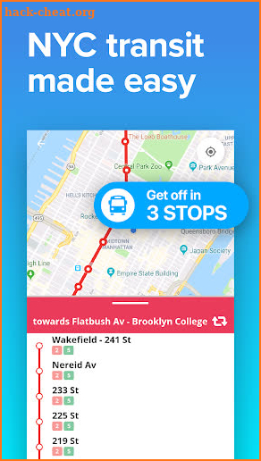 New York Transit • MTA Bus Times & Subway Maps screenshot