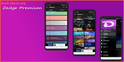 New Zedge free Ringtones and Wallpapers Guide screenshot