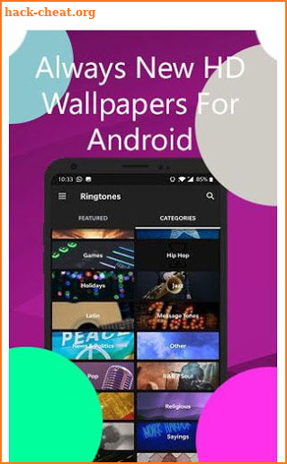 New Zedge Free Wallpapers ringtones guide 2019 screenshot