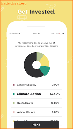 Newday Impact Investing screenshot