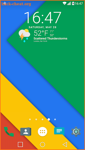 NewG Weather Icons Set for Chronus screenshot