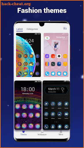 NewLook Launcher - Galaxy horoscope style launcher screenshot