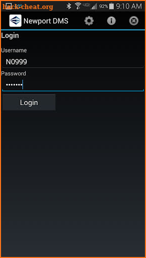 Newport DMS v2 screenshot