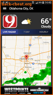 News 9 Weather screenshot