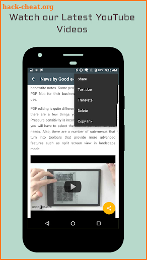 News by Good e-Reader screenshot