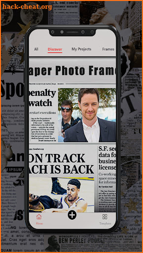 News Paper Photo Editor Frames screenshot