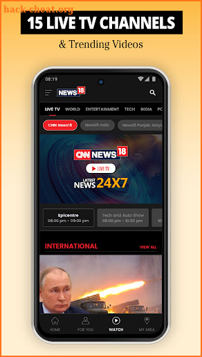 News18- Latest & Live News App screenshot