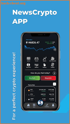 Newscrypto app screenshot