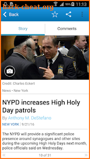 Newsday screenshot