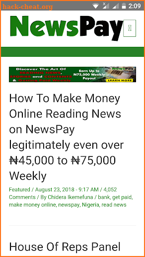 NewsPay.ng screenshot