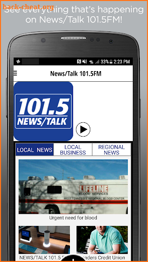 News/Talk 101.5FM screenshot