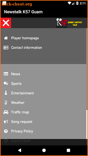 Newstalk K57 Guam screenshot