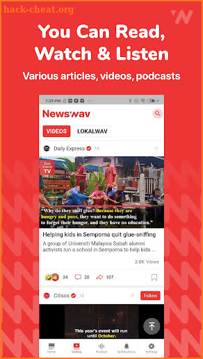 Newswav - Latest Malaysia News screenshot