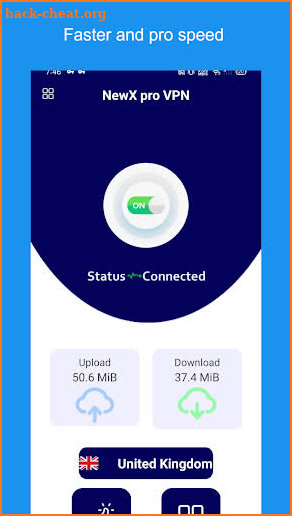 NewX Pro VPN screenshot