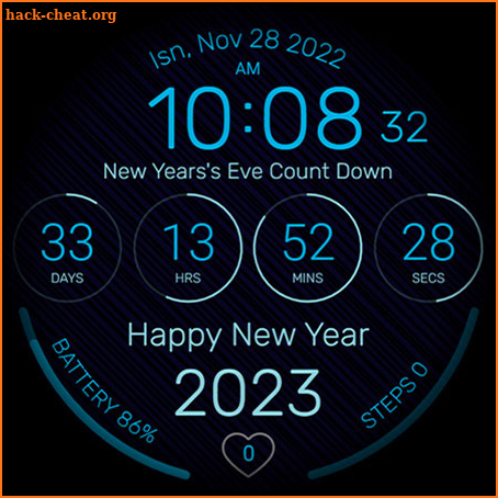 Newyear Countdown Watch 002 screenshot