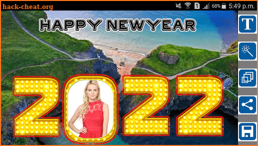 Newyear Photo Editor screenshot