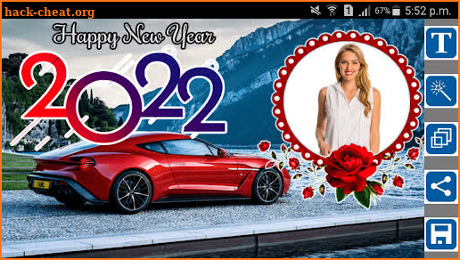 Newyear Photo Editor screenshot