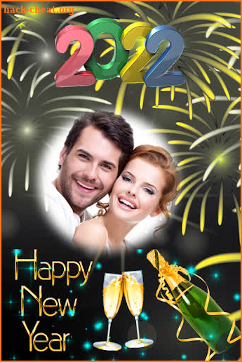 NewYear photo frame2022 screenshot