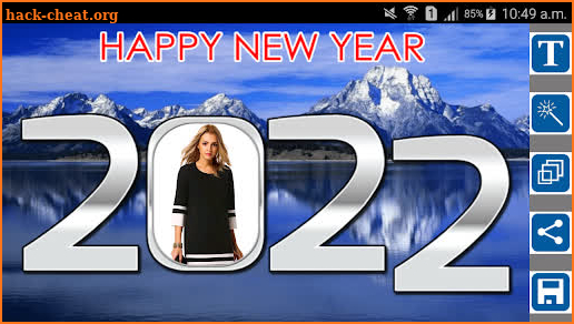 Newyear Photo Frames screenshot