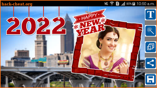 Newyear Photo Frames screenshot