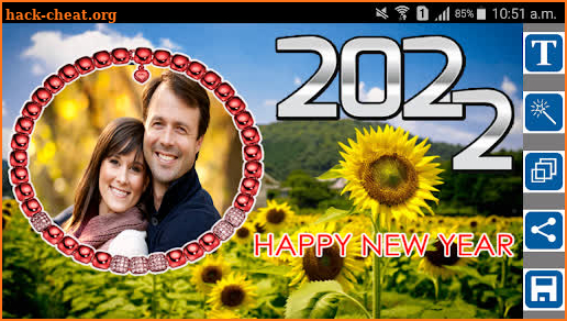 Newyear Photo Frames screenshot