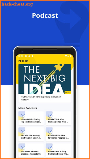 Next Big Idea – Nonfiction Book Insights in 22min screenshot