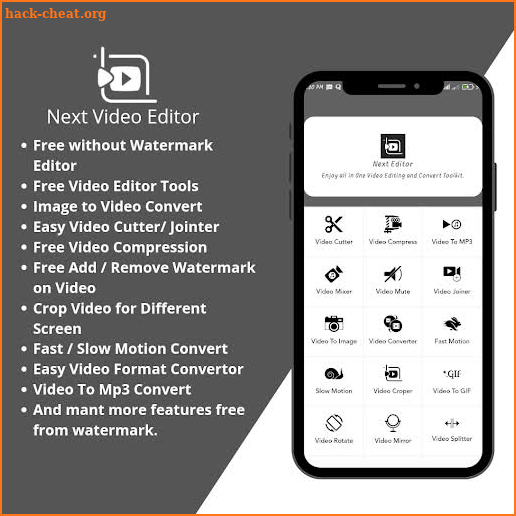 Next Editor : Video Edit, Cut, Trim, Join, Convert screenshot