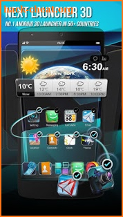 Next Launcher 3D Shell screenshot