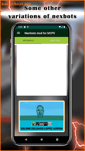 Nextbots mod for MCPE screenshot