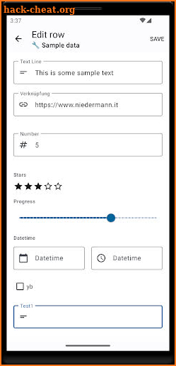 Nextcloud Tables screenshot