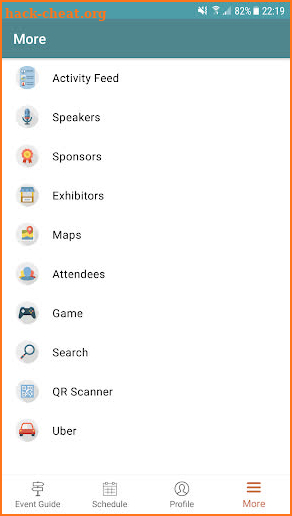 NextGen Healthcare Events screenshot