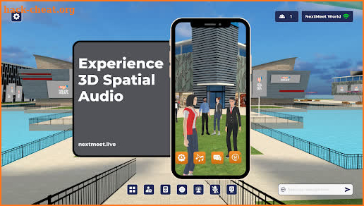 NextMeet® Core - MetaVerse App screenshot