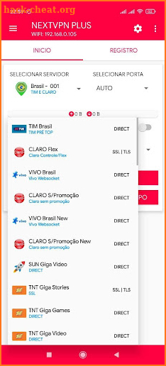 NEXTVPN PLUS (SSH/Proxy/SSL) VPN Grátis screenshot