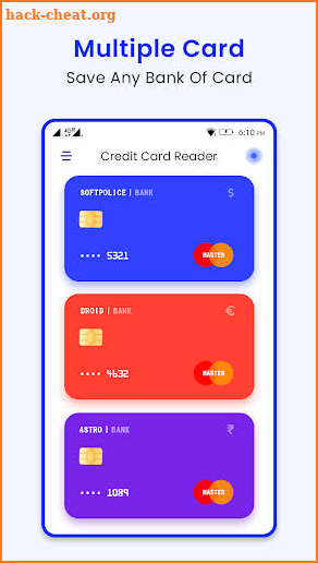 NFC Check : Credit Card Reader screenshot