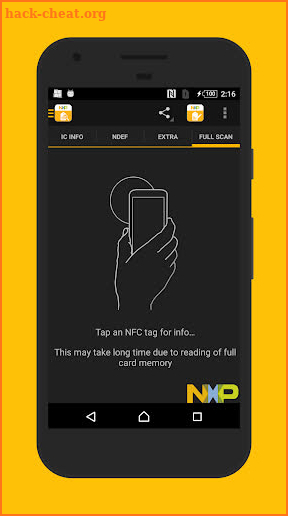 NFC TagInfo by NXP screenshot