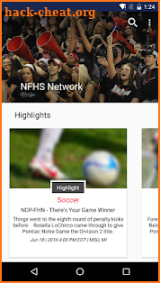 NFHS Network screenshot