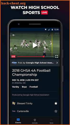 NFHS Network Live screenshot