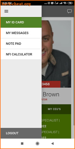 NFI App screenshot