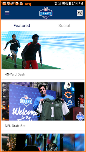 NFL Draft - Fan Mobile Pass screenshot