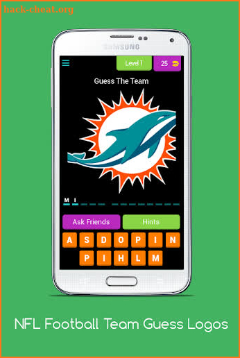 NFL Football Team Guess Logos screenshot