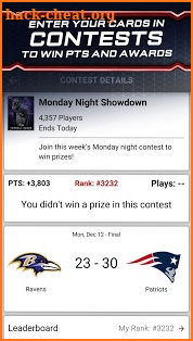 NFL HUDDLE: Card Trader screenshot