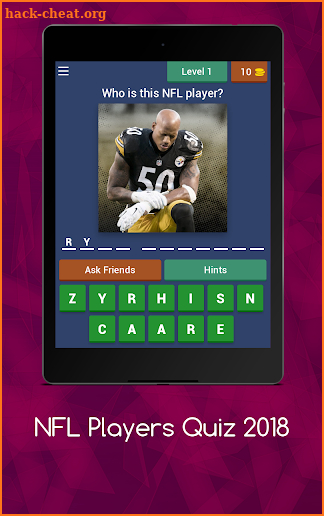 NFL Players Quiz 2018 screenshot