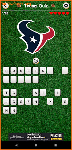 NFL Quiz screenshot