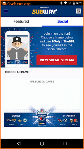 NFL UK Event Pass screenshot