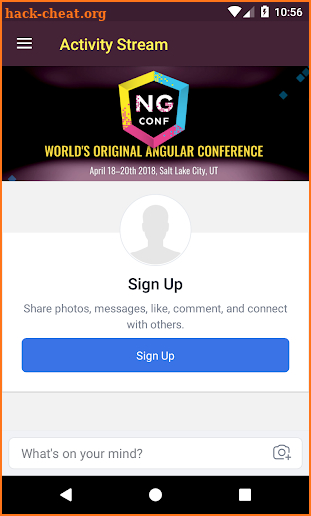 ng-conf 2018 screenshot