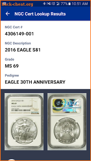 NGC screenshot