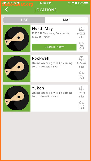 Nhinja Sushi & Wok screenshot