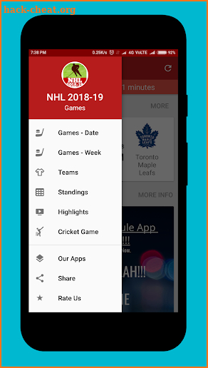 NHL Games 2018 - 2019, Schedule, Scores & More screenshot